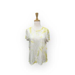 ATM Anthony Thomas Melillo Slub Jersey Schoolboy Tie Dye Tee T-Shirt Sz L Large